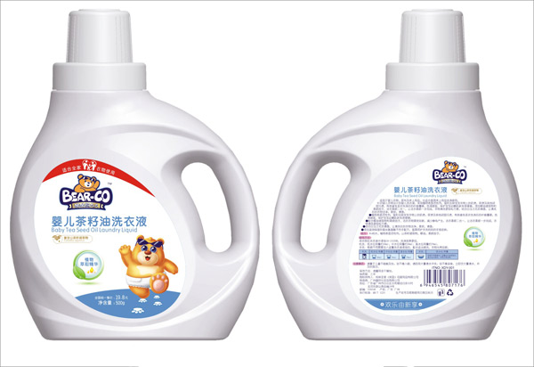 酷酷熊大大嬰兒茶籽油洗衣液(500g)