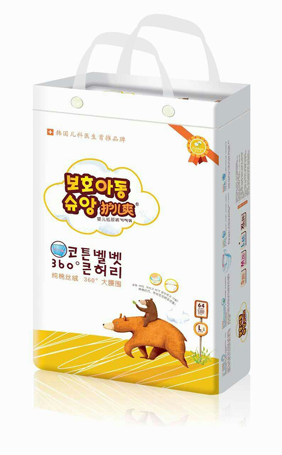 護(hù)兒爽紙尿褲L碼4片