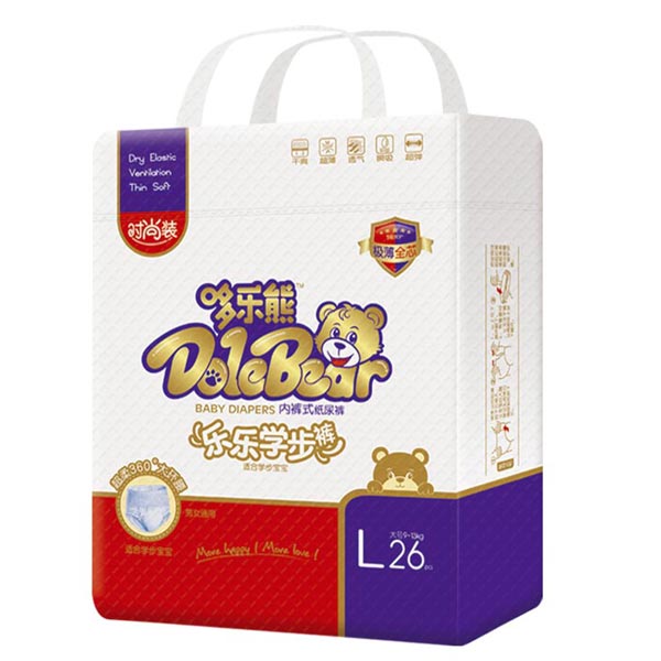 哆樂(lè)熊樂(lè)樂(lè)學(xué)步褲L碼26片