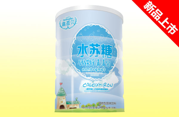 嘉盈貝水蘇糖鈣鐵鋅清清寶