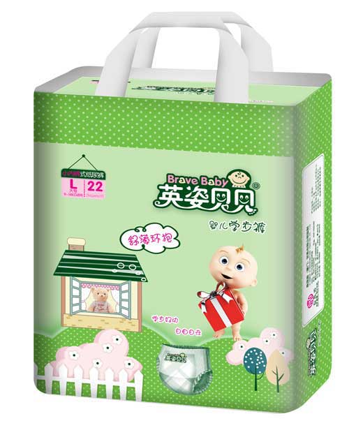 英姿貝貝嬰兒學(xué)步褲L