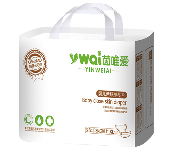 茵唯愛嬰兒親膚紙尿片XL28
