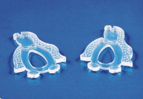 唯昵貝貝全硅膠牙膠企鵝