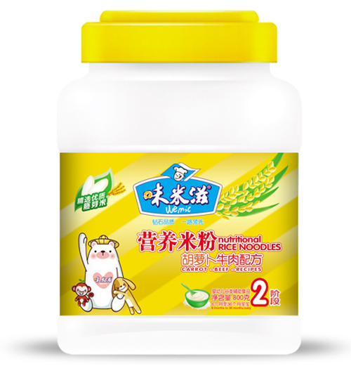 味米滋胡蘿卜牛肉營(yíng)養(yǎng)米粉2段