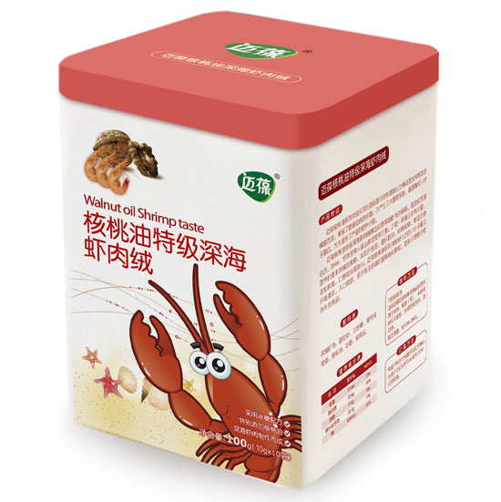 邁葆核桃油特級(jí)深海鮮蝦肉絨