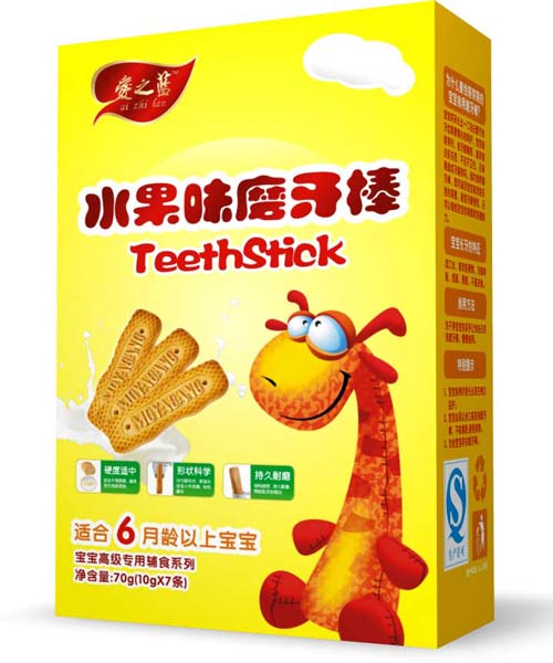 愛(ài)之藍(lán)水果味磨牙棒