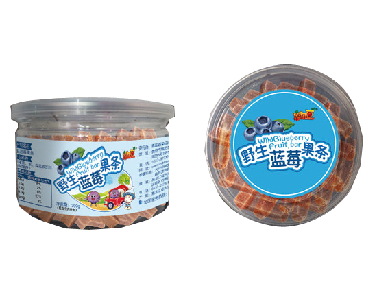 摩爾豆野生藍莓條