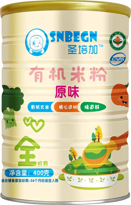 圣培加原味有機米粉聽裝