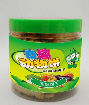 嬰氏香蕉牛奶味奇趣動(dòng)物餅干