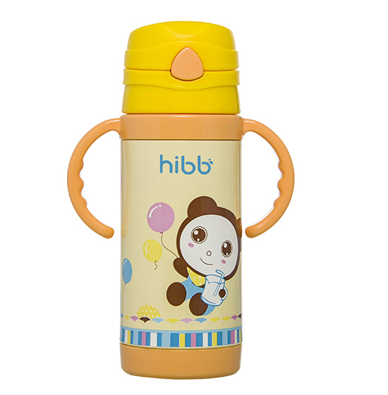 浩一貝貝保溫水杯黃色大款