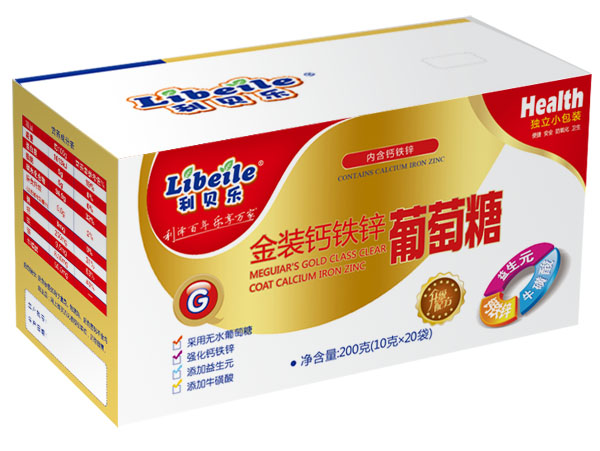 利貝樂(lè)金裝鈣鐵鋅葡萄糖