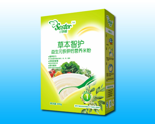 小萌星草本智護(hù)益生元鐵鋅鈣營養(yǎng)米粉